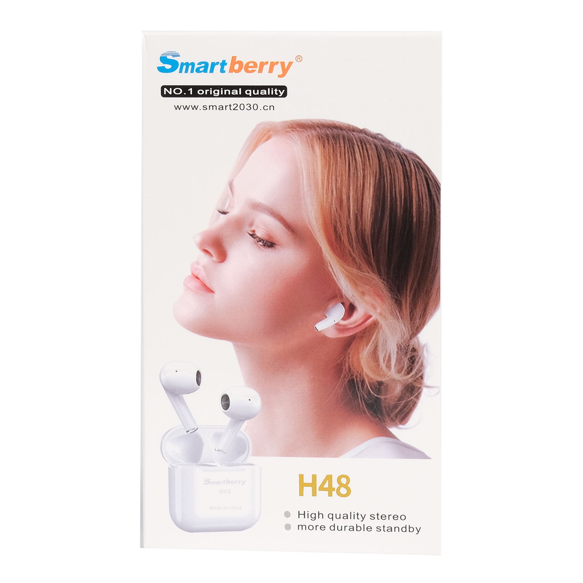 Shop Smartbarry Original Quality H48 Air Pods White | Dragon Mart UAE