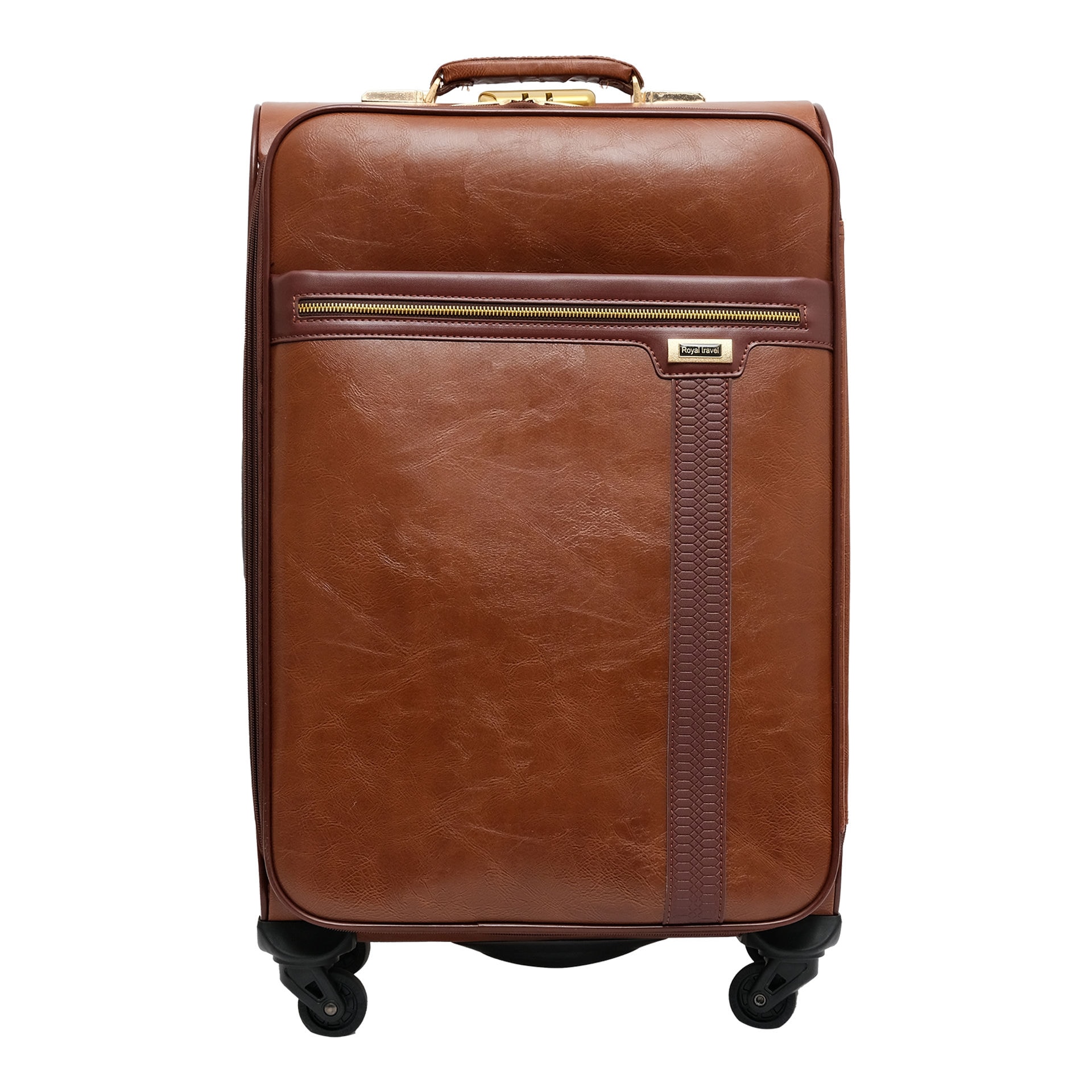 royal travel bag leather