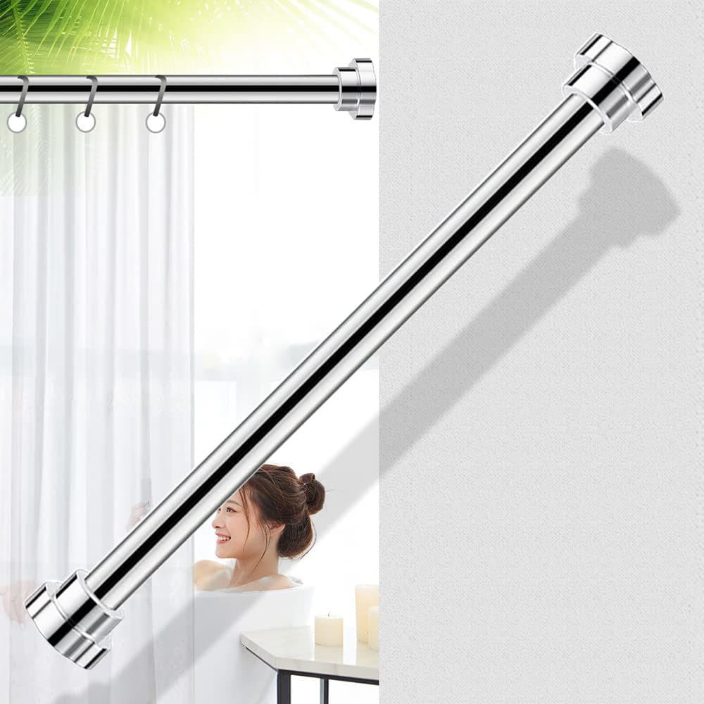 Extensible shower curtain rod, Tension rod, Available in different sizes
