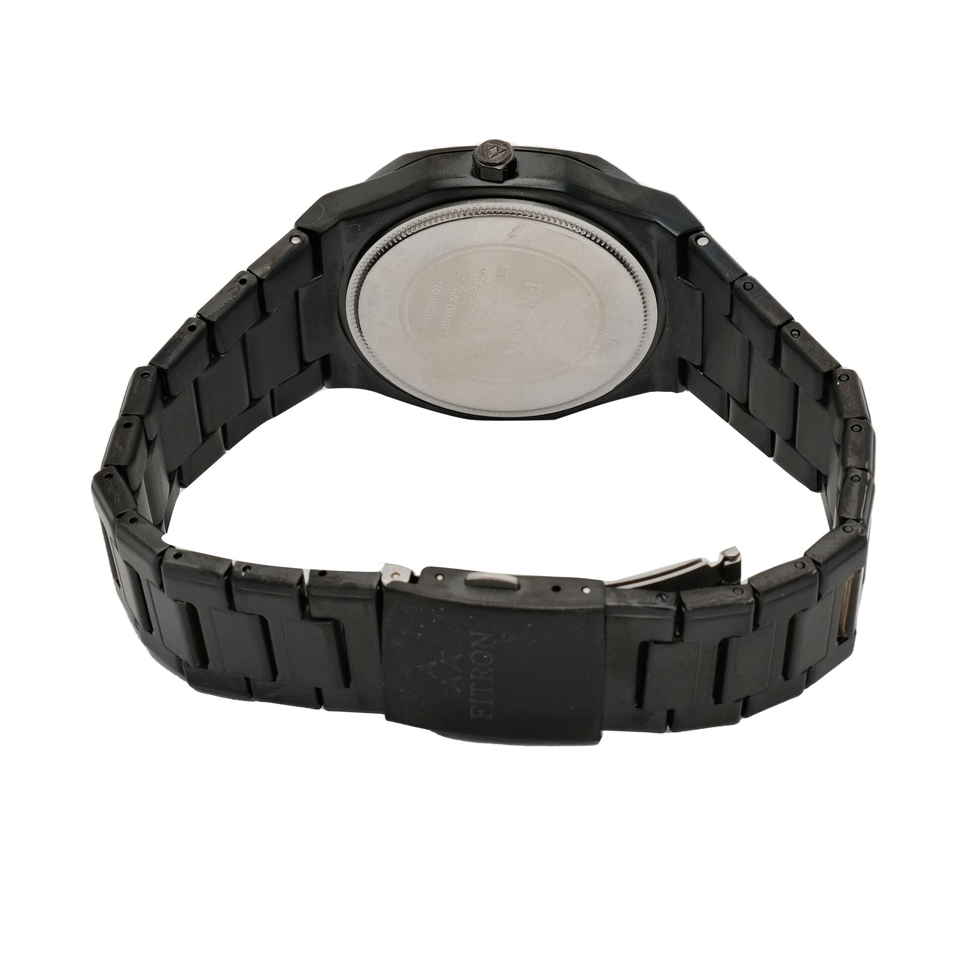 Shop FITRON Fitron Stainless Steel Analogue Quartz Watch For Men, 9320M ...