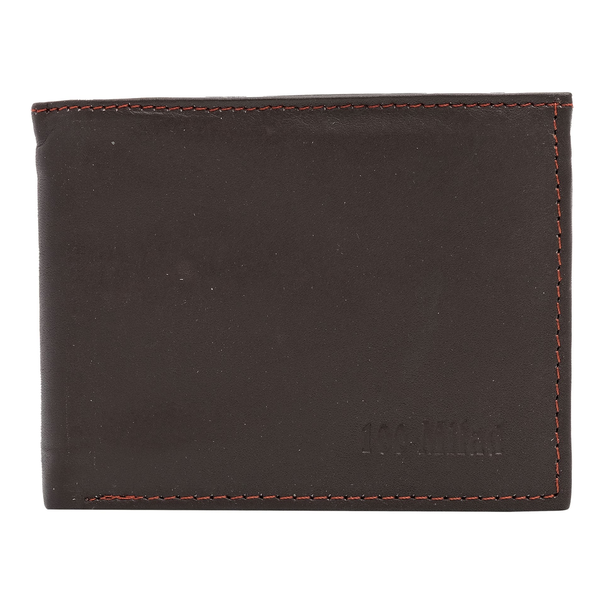 Shop 100-MILAD 100-Milad Leather Plain Design Wallet for Men, Coffee ...