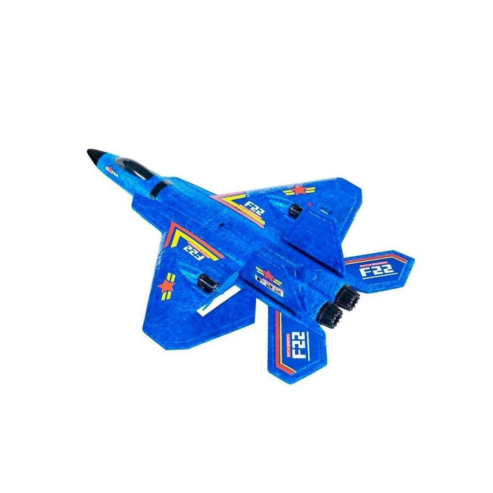 Shop GENERIC Kids Remote Control Plane F 22 RC Airplane with Light ...
