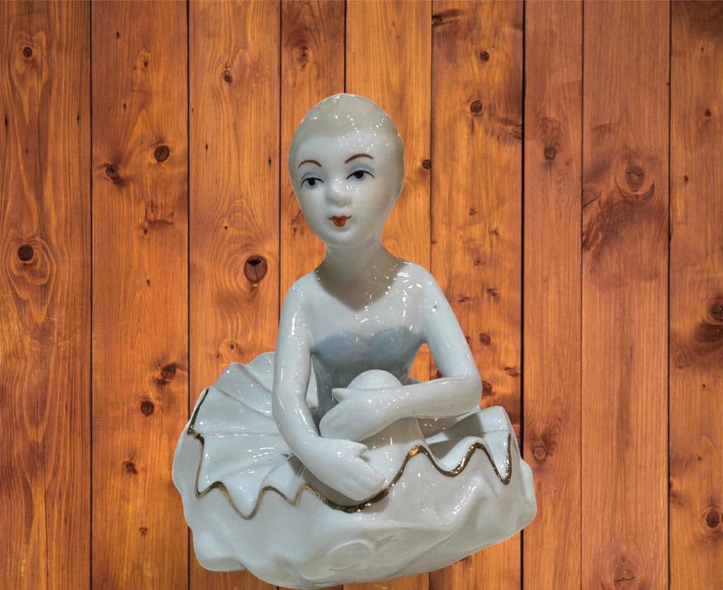 Shop YIDUO Yiduo Ceramic Standing Ballerina Porcelain Figurine ...