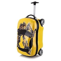 Picture of Car Design Travel Luggage Trolley Bag, Yellow