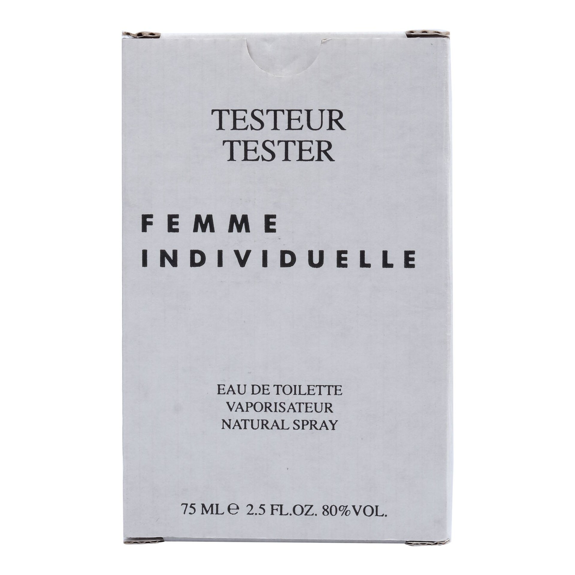 Shop MONT BLANC Mont Blanc Femme Individuelle Eau De Toilette Tester ...