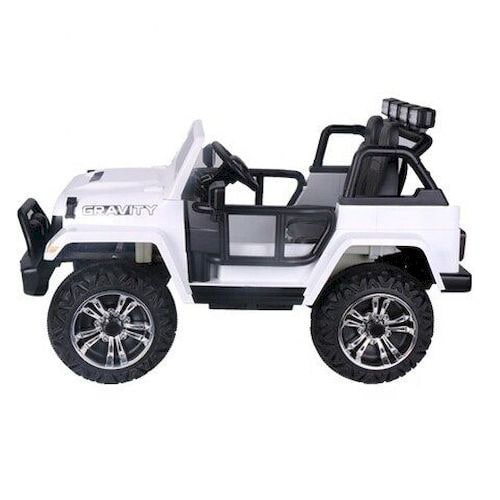 Shop RAINBOW TOYS Rbwtoys Ride on Electric Jeep with Leather Seat ...
